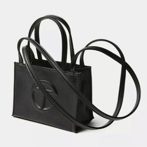 Black Telfar Small Shopping Bag